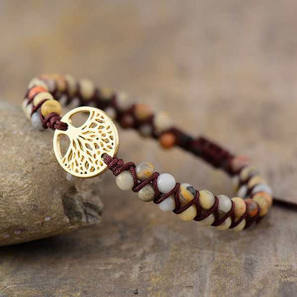 Elowen | Tree of Life Jasper Bracelet