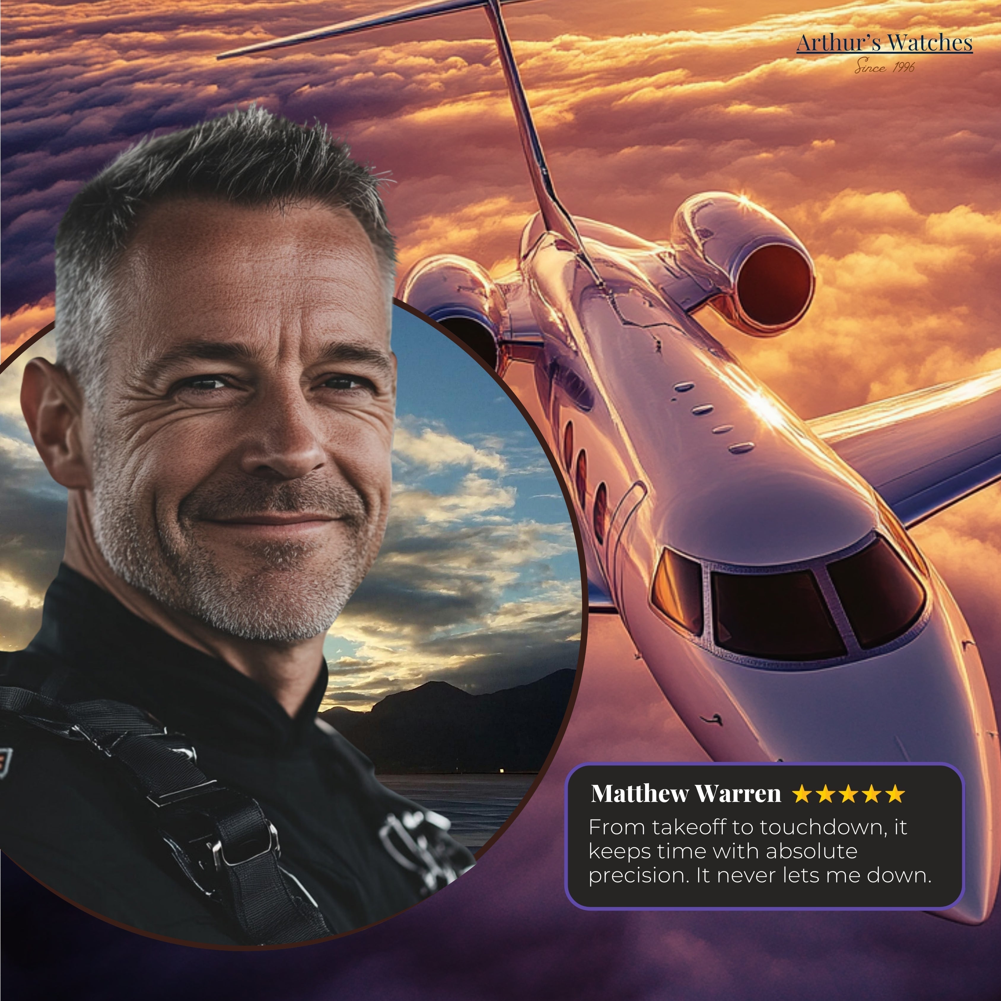 カップル用スクエアダイヤル腕時計