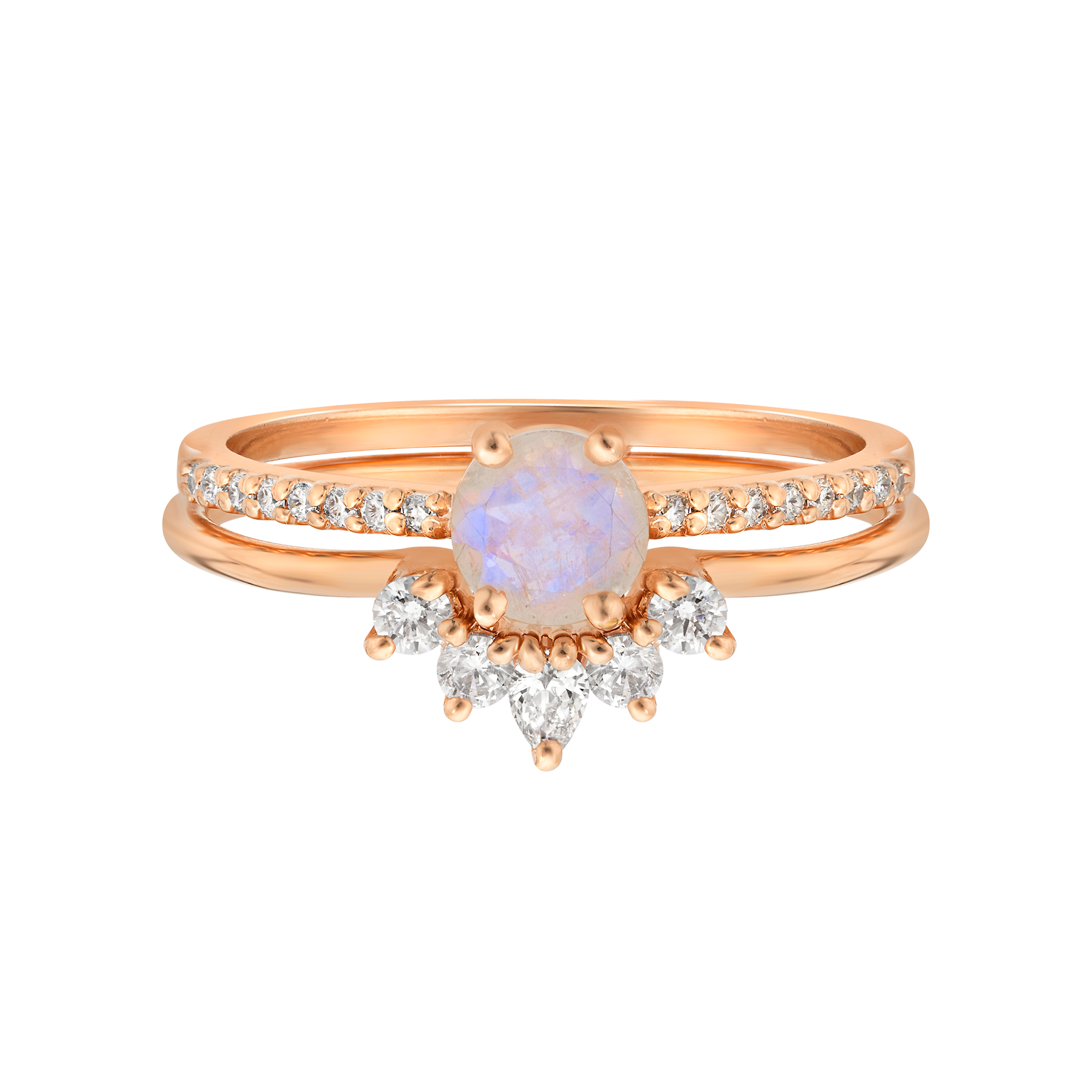 レインボー フェアリー リングセット 