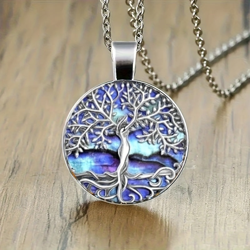 ユニークな生命の樹ペンダントネックレス