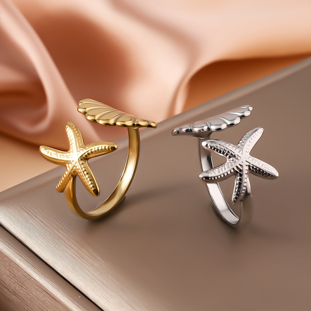 シェル＆スターフィッシュ リング