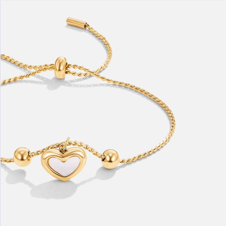 Amora | Heart Link Bracelet