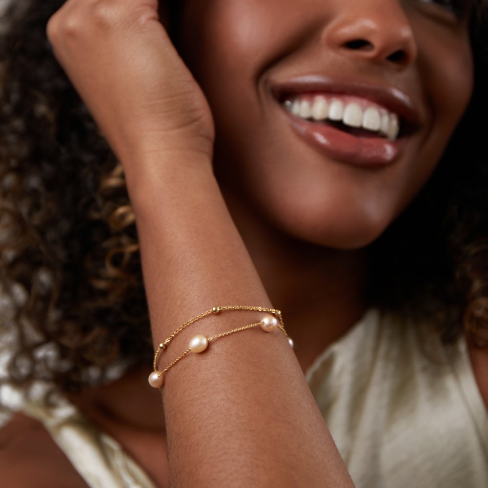 Fresella | Layered Pearl Bracelet