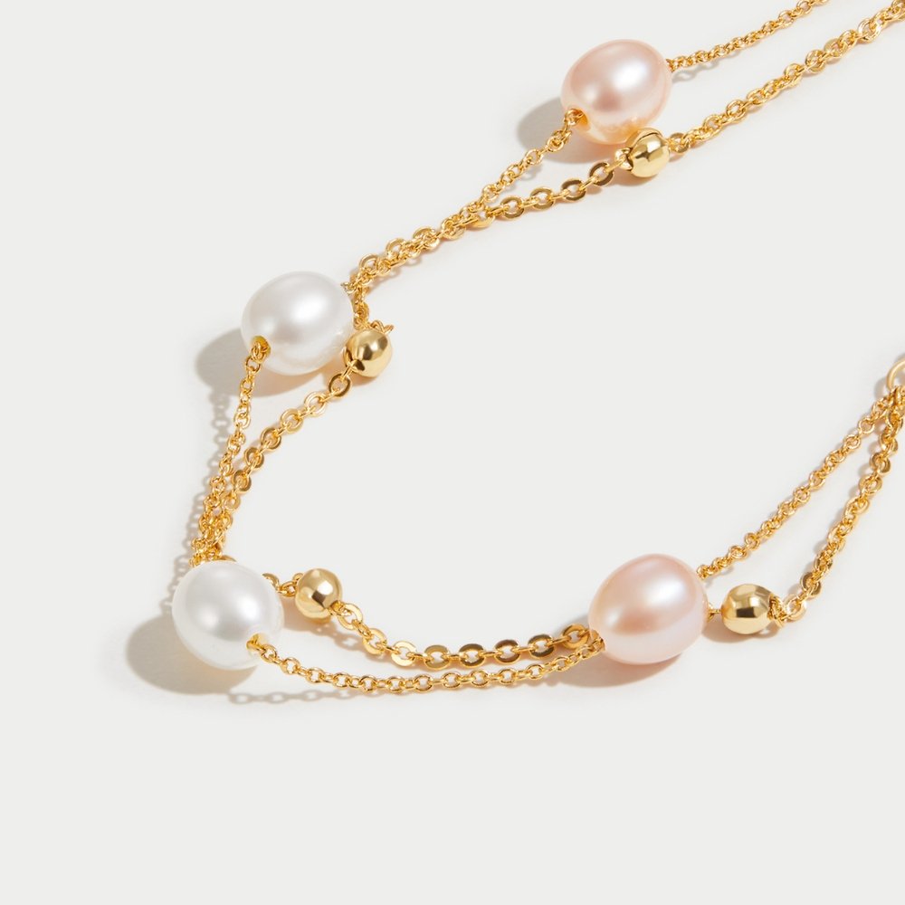 Fresella | Layered Pearl Bracelet