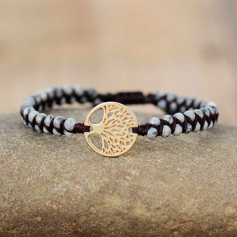 Elowen | Tree of Life Jasper Bracelet