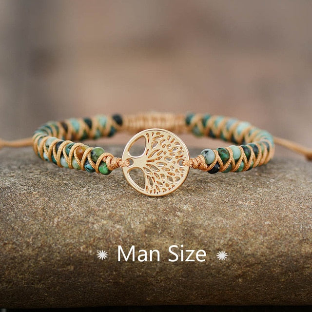 Elowen | Tree of Life Jasper Bracelet
