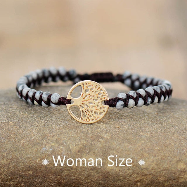 Elowen | Tree of Life Jasper Bracelet