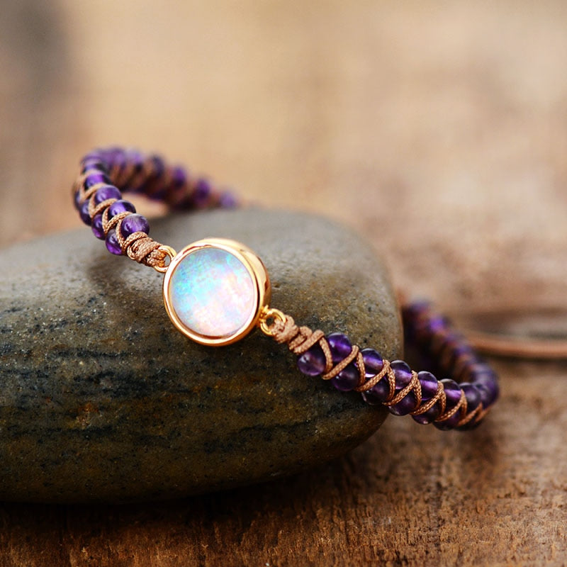 Luniva | Opal Amethyst Bracelet