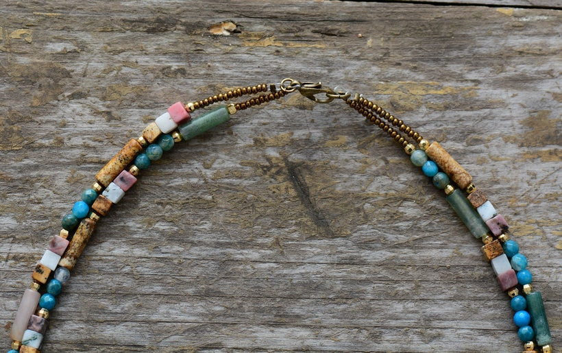 セミプレシャス セレニティ チョーカー